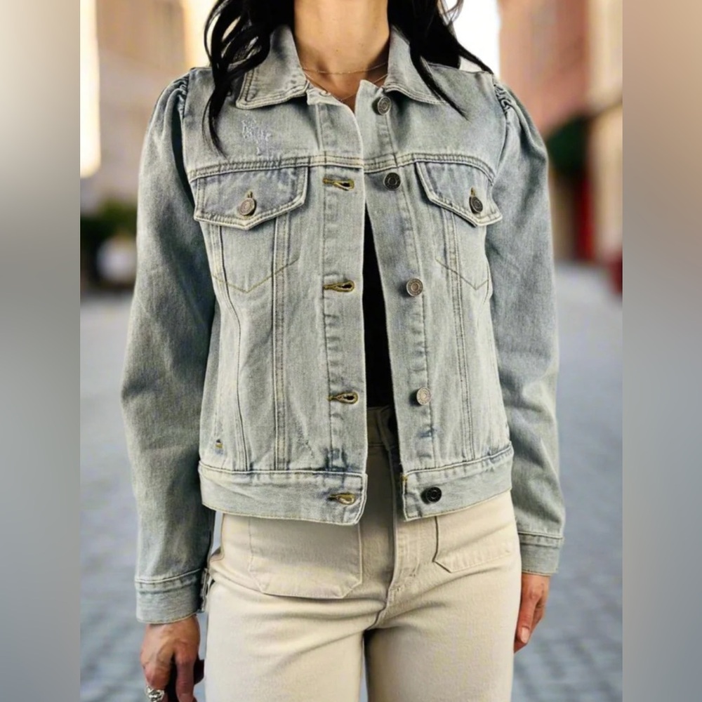 Puff Sleeve Jacket XS